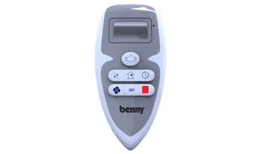 Quạt trần 5 cánh Benny BF-C52LUX Đèn LED - Màu trắng - Hình ảnh 4