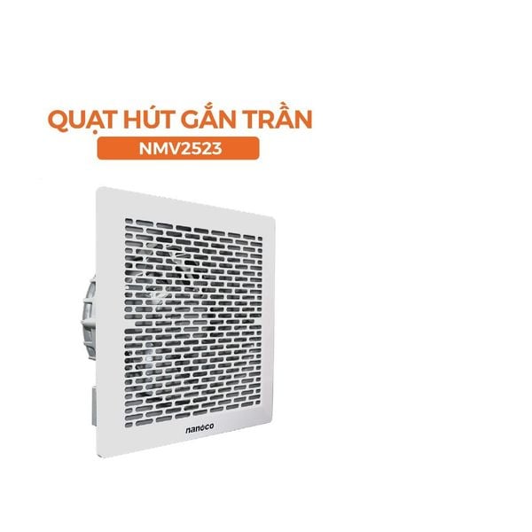 Quạt hút siêu mỏng Nanoco Model NMV2523 24W (lỗ khoét 250mm) - Hình ảnh 3